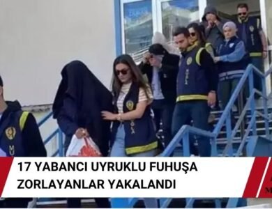 17 Yabancı Kadını Fuhuşa Zorlayan 5 Kişi Yakalandı