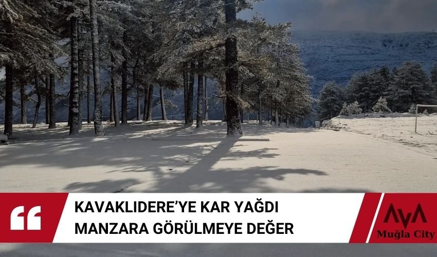 Muğla'ya Kar Yağdı - Üstelik Mart Ayında