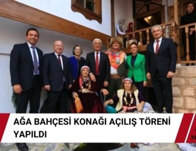 Ağa Bahçesi Konağı Hizmete Girdi