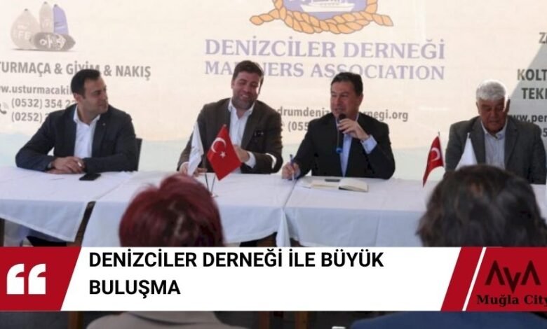 Ahmet Aras Denizciler Derneği Üyeleriyle Buluştu