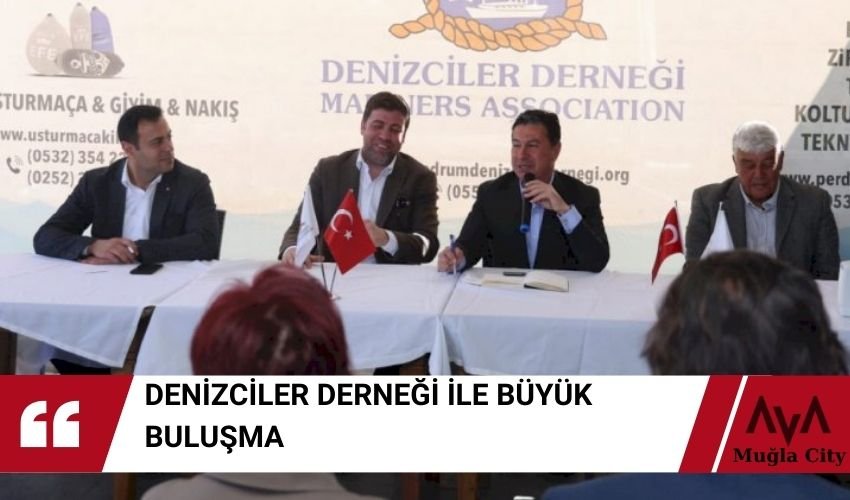 Ahmet Aras Denizciler Derneği Üyeleriyle Buluştu