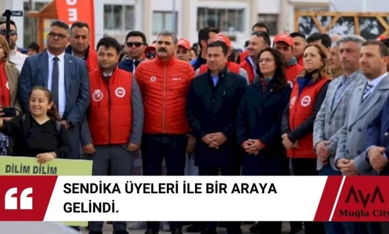 Ahmet Aras Sendika Üyeleriyle Bir Araya Geldi