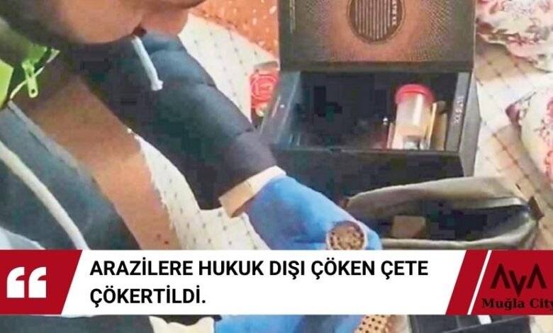 Arazilere Çöken Çete Çökertildi