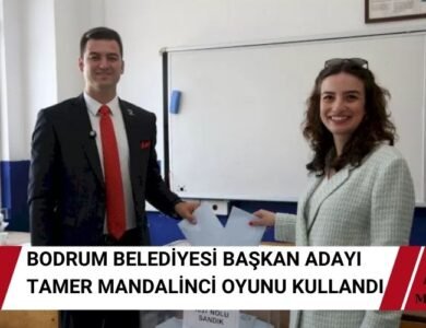 CHP Adayı Tamer Mandalinci Oyunu Kullandı
