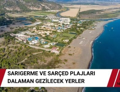 Dalaman Sarıgerme Plajı - Dalaman Gezilecek Yerler