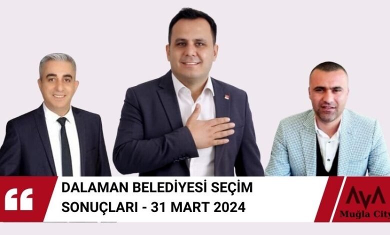 Dalaman Seçim Sonuçları - 31 Mart 2024 Yerel Seçimler