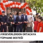 Hayırseverler Ortaca 'da Kütüphane Açtı