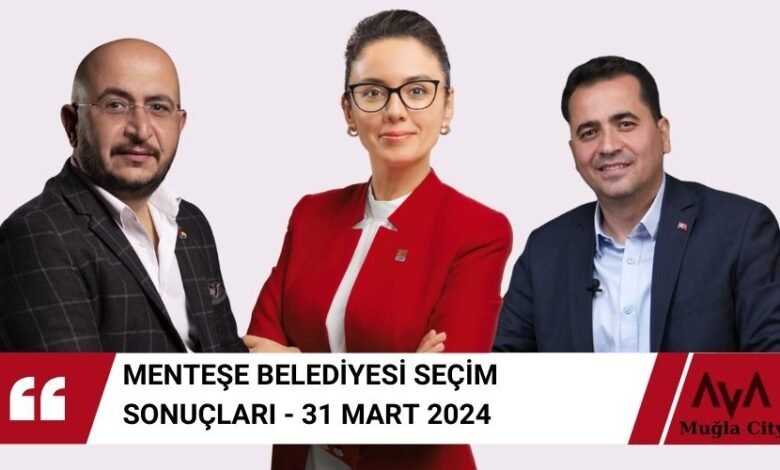 Menteşe Seçim Sonuçları - 31 Mart 2024 Yerel Seçimler