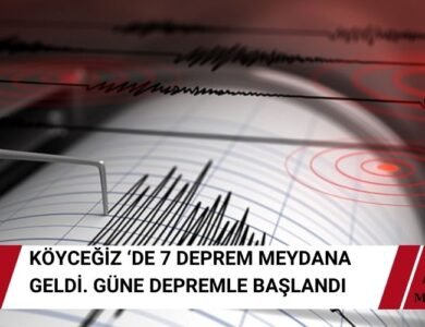 Merkez Üssü Köyceğiz Deprem Oldu - Fay Hattı Hareketli