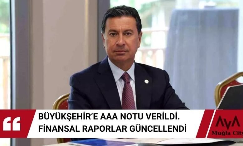 Muğla Büyükşehir Belediyesi'nden Finansal Başarı