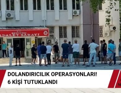 Muğla Dolandırıcılık Operasyonu 6 Tutuklama
