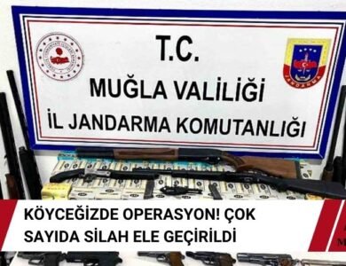 Muğla İl Jandarma Komutanlığı Köyceğiz'de Operasyon Yapıldı