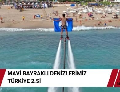 Muğla Mavi Bayraklı Plajlar Sıralamasında Türkiye 2.si