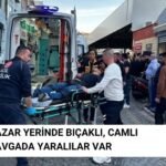 Muğla Pazar Yerinde Kavga Çıktı 1'i Ağır 3 Yaralı Var