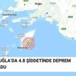 Muğla'da Deprem Oldu - Kısa Süreli Panik Yaşandı