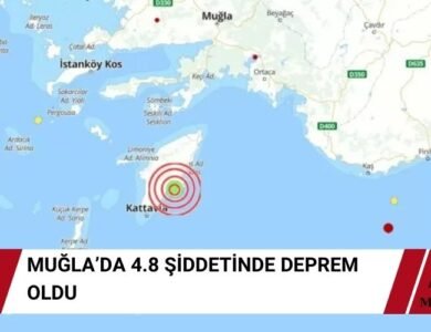 Muğla'da Deprem Oldu - Kısa Süreli Panik Yaşandı