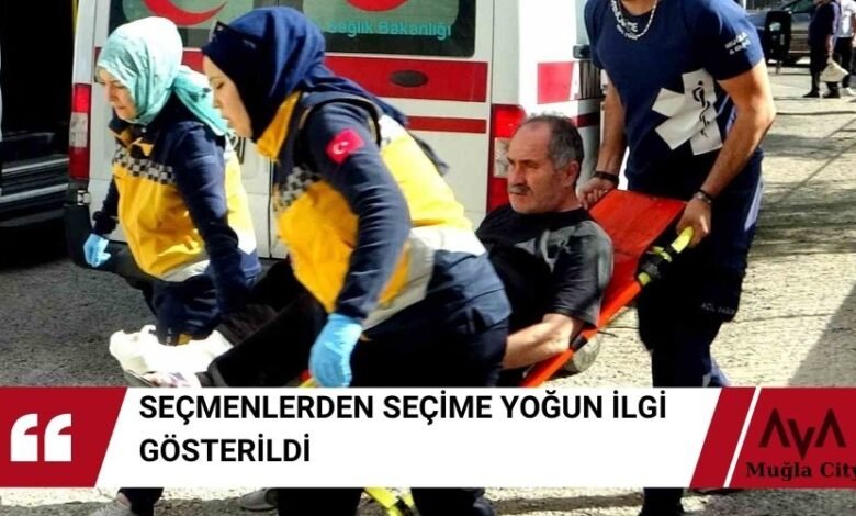 Muğla'da Seçmenler Seçime Yoğun İlgi Gösterdi