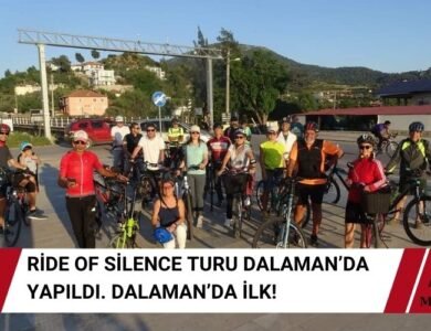 Sessiz Sürüş - Ride Of Silence Dalaman'da Yapıldı