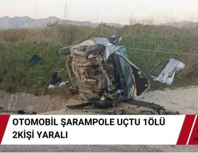 Seydikemer Trafik Kazası 1 Ölü 2 Yaralı