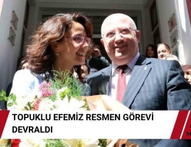 Topuklu Efe Gonca Köksal Görevi Resmen Devraldı