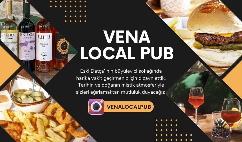Vena Local Pub Eski Datça Sokaklarında Keyif Vakti